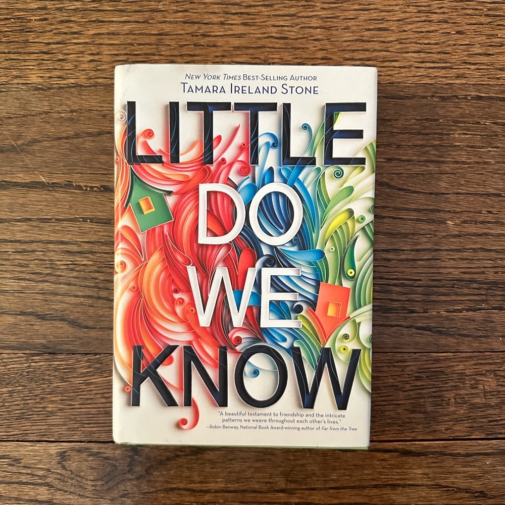 Little do we know book Tamara Ireland stone hardcover